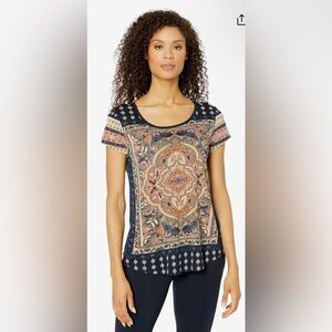 ** SOLD **
Lucky Brand Women’s Persian Carpet Tee NWT